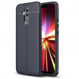 Funda Huawei Mate 20 Lite Tpu Cuero 3D Azul