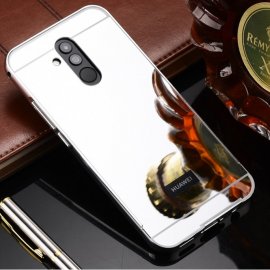 Bumper Huawei Mate 20 Lite Aluminio Dual Plata