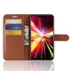 Funda cuero Flip Huawei Mate 20 Lite Marron