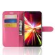 Funda cuero Flip Huawei Mate 20 Lite Fucsia