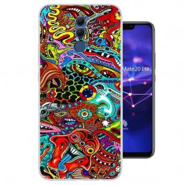 Funda Huawei Mate 20 Lite Gel Dibujo Acido