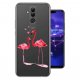 Funda Huawei Mate 20 Lite Gel Dibujo Flamencos