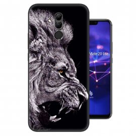 Funda Huawei Mate 20 Lite Gel Dibujo Leon