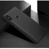 Funda Gel Xiaomi Note 6 Flexible y lavable Mate Negra