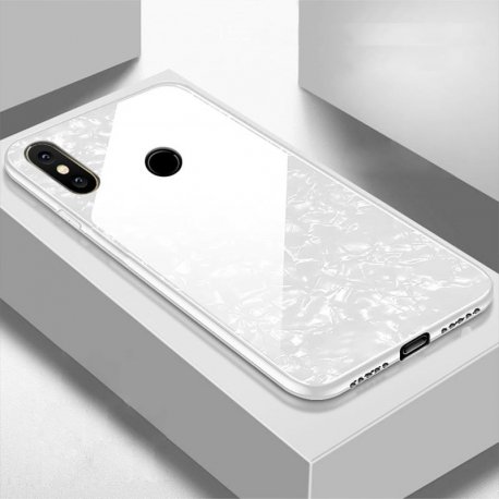 Funda Xiaomi Redmi Note 6 Tpu Blanca Trasera Cristal