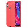 Funda Xiaomi Redmi Note 6 Tpu Cuero 3D Roja