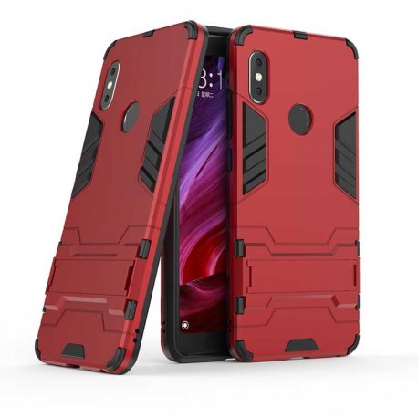Funda Xiaomi Redmi Note 6 Shock TREX Resistante Roja