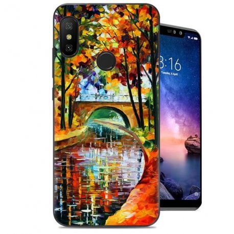Funda Xiaomi Redmi Note 6 Gel Dibujo Pintura