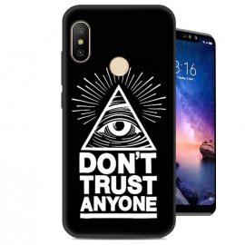 Funda Xiaomi Redmi Note 6 Gel Dibujo Confianza