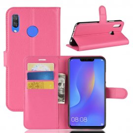 Funda Libro Honor 8X Soporte Rosa