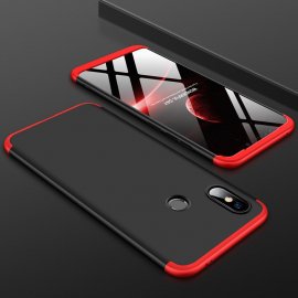 Funda 360 Xiaomi Redmi Note 6 Pro Roja y Negra