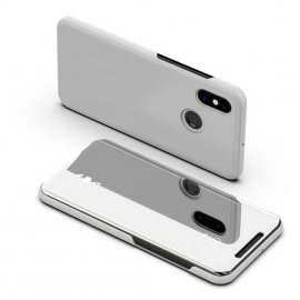 Funda Libro Smart Translucida Xiaomi Redmi Note 6 Pro Gris