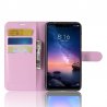 Funda Libro Xiaomi Redmi Note 6 Soporte Rosa