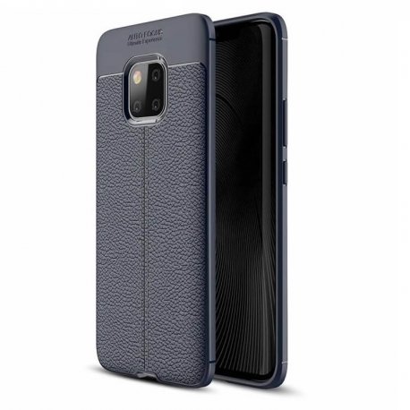 Funda Huawei Mate 20 Pro Tpu Cuero 3D Azul