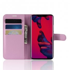 Funda cuero Flip Huawei Mate 20 Pro Rosa