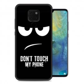 Funda Huawei Mate 20 Gel Dibujo Enfadado
