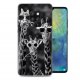 Funda Huawei Mate 20 Gel Dibujo Jirafas