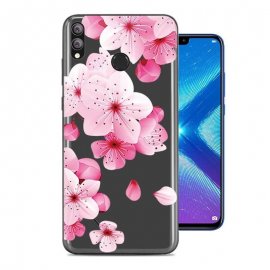 Funda Honor 8X Gel Dibujo Flores