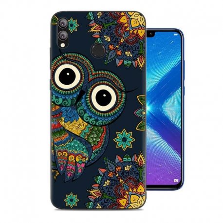 Funda Honor 8X Gel Dibujo Buho