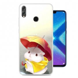 Funda Honor 8X Gel Dibujo Ratoncito