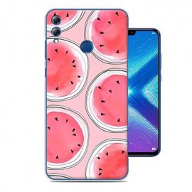 Funda Honor 8X Gel Dibujo Fruta