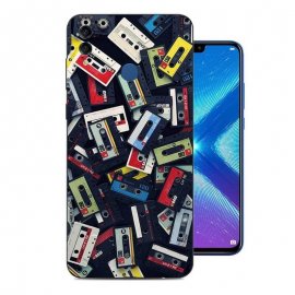 Funda Honor 8X Gel Dibujo Cintas