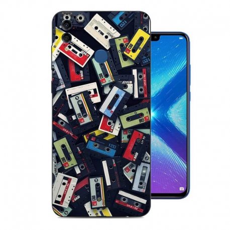 Funda Honor 8X Gel Dibujo Cintas