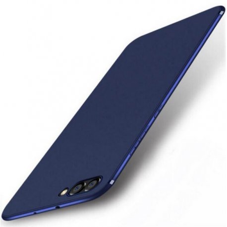 Funda Gel Honor 10 Flexible y lavable Mate Azul