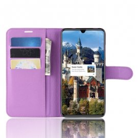 Funda cuero Flip Huawei Mate 20 Lila