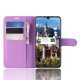Funda cuero Flip Huawei Mate 20 Lila