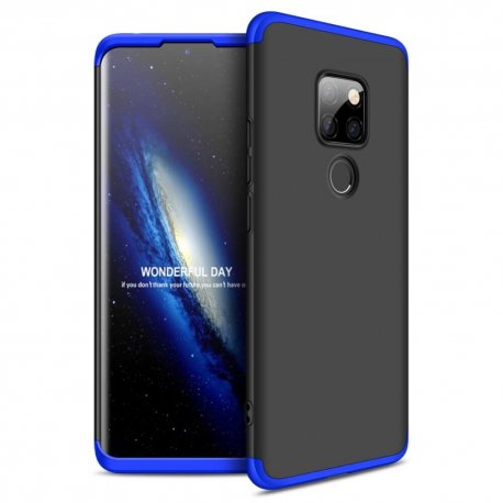 Funda 360 Huawei Mate 20 Negra y Azul