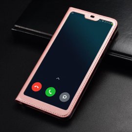 Funda Libro Xiaomi MI 8 Lite con Tapa y Soporte Completa Rosa