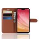Funda Libro Xiaomi MI 8 Lite Soporte Marron