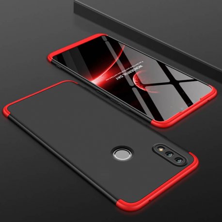 Funda 360 Honor 10 Lite Negra y Roja