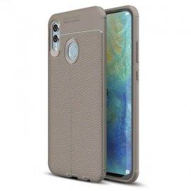Funda Honor 10 Lite Tpu Cuero 3D Gris