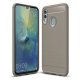 Funda Honor 10 Lite Gel Hybrida Cepillada Gris