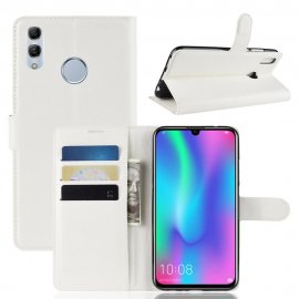 Funda Libro Honor 10 Lite Soporte Blanca