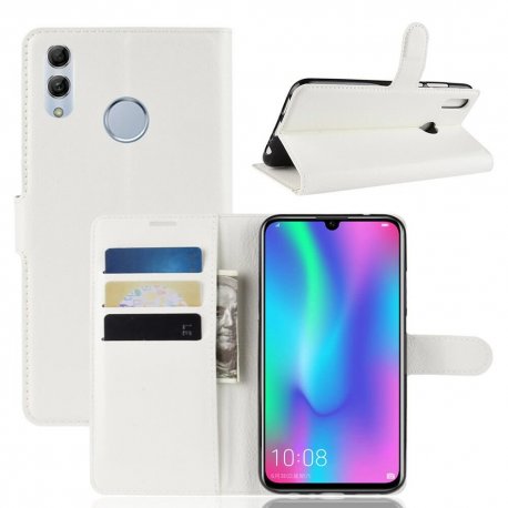 Funda Libro Honor 10 Lite Soporte Blanca