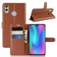 Funda Libro Honor 10 Lite Soporte Marron