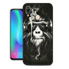 Funda Honor 10 Lite Gel Dibujo Mono