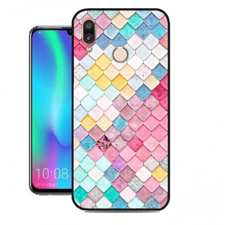 Funda Honor 10 Lite Gel Dibujo Acuarela