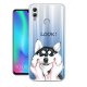 Funda Honor 10 Lite Gel Dibujo Husky