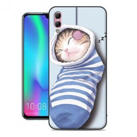 Funda Honor 10 Lite Gel Dibujo Gatito