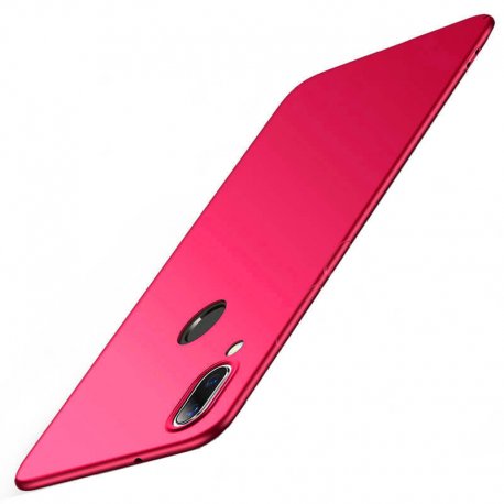 Funda Gel Xiaomi Note 7 Flexible y lavable Mate Roja
