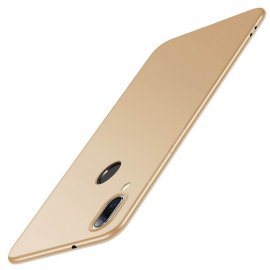 Funda Gel Xiaomi Redmi Note 7 Flexible y lavable Mate Dorada