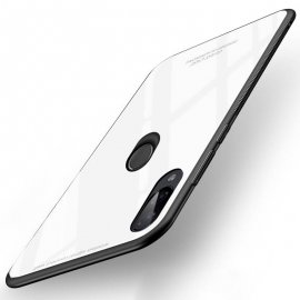 Funda Xiaomi Redmi Note 7 Tpu Trasera Cristal Blanca