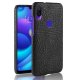 Carcasa Xiaomi Redmi Note 7 Cuero Estilo Croco Negra