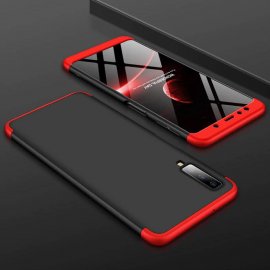 Funda 360 Samsung Galaxy A7 2018 Roja y Negra