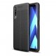 Funda Samsung Galaxy A7 2018 Tpu Cuero 3D Negra