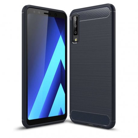 Funda Samsung Galaxy A7 2018 Tpu 3D Azul